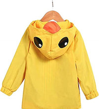 Toddler Baby Boy Girl Duck Rain Jacket Cute Cartoon Animal Raincoat Hoodie Kids Coat Fall Winter School Outfit