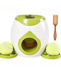 Automatic Ball Launcher for Dog Toy, Interactive Tennis Ball Launcher Machine for Medium Dogs, Interactive Training Smart Feeder