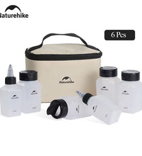 Camping Kitchen Seasoning Jar Portable Spice Container Cookware Set Supplies Liquid Powder Bbq Picnic Seasoning Can
