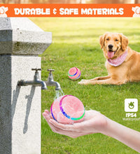 Peppy Pet Ball for Dogs, Interactive Dog Toy Durable Automatic Rolling Ball with Led Flash Lights for Small Medium Dogs Breed, Wicked Ball with Motion Activat Bpa-Free USB Rechargeable
