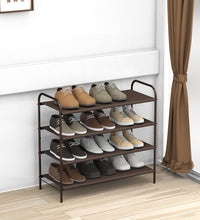 4-Tier Shoe Rack Storage Organizer, Bronze