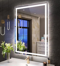 Abbagail LED Bathroom Mirror Bluetooth, Dimmable, Defog, Wall Mount