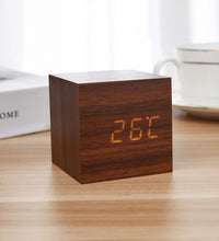 Wooden Minimalist Table Clock