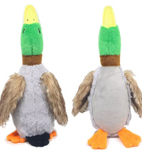 Cute Plush Duck Sound Pet Toys Stuffed Squeaky Animal Squeak Dog Toy Cleaning Tooth Dog Chew Rope Toys Pet Dog Accessories Toys