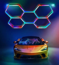 RGBW Honeycomb Modular Suspended Lighting Wall Lights