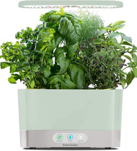 Harvest Indoor Garden Hydroponic System with LED Grow Light and Herb Kit, Holds up to 6 Pods, Sage