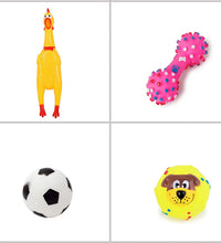 4 Pcs Dog Toys Pet Ball Bone Rope Squeaky Plush Toys Kit Puppy Lnteractive Molar Chewing Toy for Small Large Dogs Pug Supplies