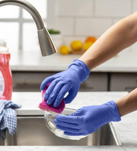 Nitrile Disposable Gloves - 4 Mil. | Latex & Rubber Free | Non-Sterile Powder Free
