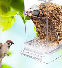 No Mess Bird Feeders Automatic Parrot Feeder Drinker Acrylic Seed Food Container Cage Accessories for Small and Medium Parakeets