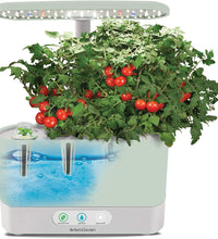 Harvest Indoor Garden Hydroponic System with LED Grow Light and Herb Kit, Holds up to 6 Pods, Sage