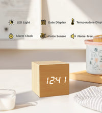 Wooden Minimalist Table Clock