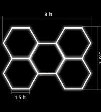 RGBW Honeycomb Modular Suspended Lighting Wall Lights