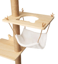 Damyanti Wall-Mounted Cat Tree Shelved 6 Pcs Climbing Center