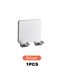Bathroom Space Aluminum Razor Holder Storage Hook Wall Men Shaving Shaver Shelf Punch Free Razor Rack Accessories Organization