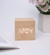 Wooden Minimalist Table Clock