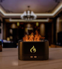 Portable Aroma Diffuser, Atomizer Air Flame Humidifier