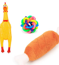 4 Pcs Dog Toys Pet Ball Bone Rope Squeaky Plush Toys Kit Puppy Lnteractive Molar Chewing Toy for Small Large Dogs Pug Supplies
