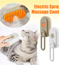 Cat Steam Brush Steamy Dog Brush 3 in 1 Electric Spray Cat Hair Brushes for Massage Pet Grooming Comb Hair Removal Combs Pet Products