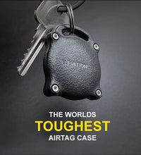 Tagvault™ Airtag Keychain (2 Pack) - the Original Waterproof Airtag Case | Indestructible, Ultra-Compact