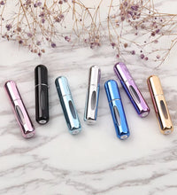 5Ml 8Ml Portable Mini Refillable Perfume Bottle with Spray Scent Pump Empty Cosmetic Containers Atomizer Bottle for Travel Tool