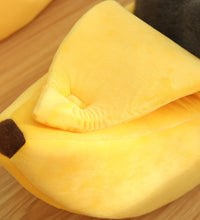 Banana Shaped Pet Bedding Comfortable Cat Nest Mat Winter Cushion Warm Soft Funny Kitten Sleeping Bag Cute Cozy Dog Accessories