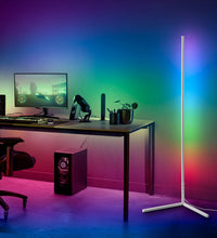 RGBCW Corner Floor Lamp - White