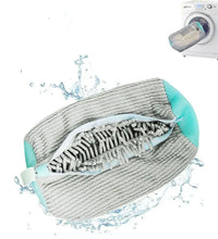 1/2PCS Washing Shoes Bag Protector Fluffy Fibers Polyester Washing Shoes Machine Friendly Laundry Bag Drying Bags