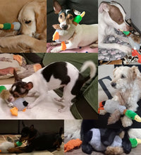 Cute Plush Duck Sound Pet Toys Stuffed Squeaky Animal Squeak Dog Toy Cleaning Tooth Dog Chew Rope Toys Pet Dog Accessories Toys