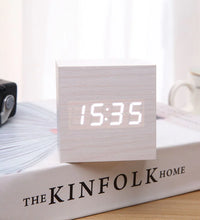 Wooden Minimalist Table Clock