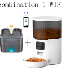4L Pet Feeder Tuya WIFI Automatic Dog Food Dispenser Smart Cat Feeder 2L Cat Automatic Drinking Fountain Dog Water Feeder