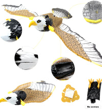 Simulation Bird Interactive Cat Toys Electric Hanging Eagle Flying Bird Cat Teasering Play Cat Stick Scratch Rope Kitten Dog Toy