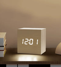 Wooden Minimalist Table Clock