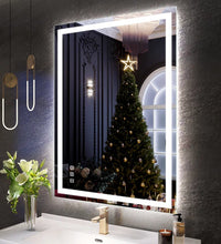 Abbagail LED Bathroom Mirror Bluetooth, Dimmable, Defog, Wall Mount