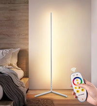 RGBCW Corner Floor Lamp - White