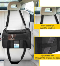 Pet Carrier Airline Approved, Cat Carriers for Medium Cats Small Cats, Soft Dog Carriers for Small Dogs Medium Dogs, TSA Approved Pet Carrier for Cats Dogs of 15 Lbs, Puppy Carrier,Black